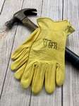 custom engraved work glove