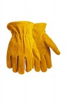 logo on work gloves