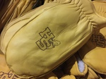 engraved chopper mitten